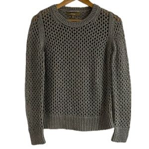 Sz.L-Airy Knitted Sweater-6% wool-Denver Hayes Vintage